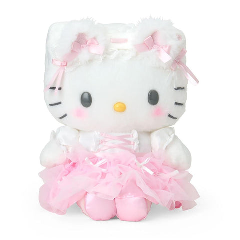 Japan Sanrio Original Plush Toy - Hello Kitty : White Cat Ballerina