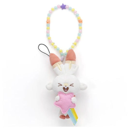 Pokemon PokePeace Plush Toy Strap (Hoshizora Ver.) Scorbunny