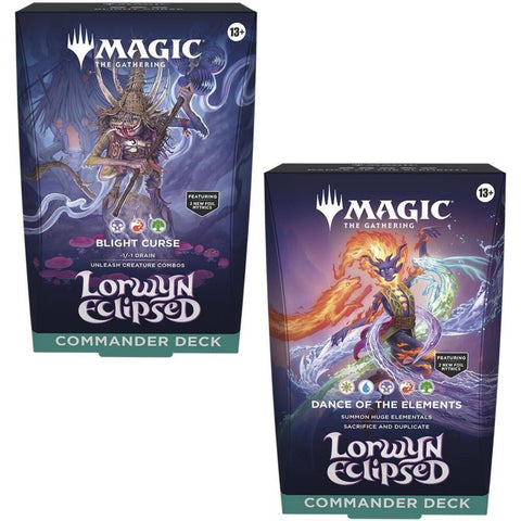 Wizards of the Coast Magic: The Gathering - Lorwyn Eclipsed Commander Decks [Set of 2] - Commander: Lorwyn Eclipsed (ECC)