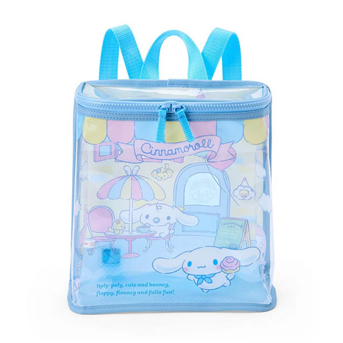 Japan Sanrio Original Kids Clear Backpack - Cinnamoroll