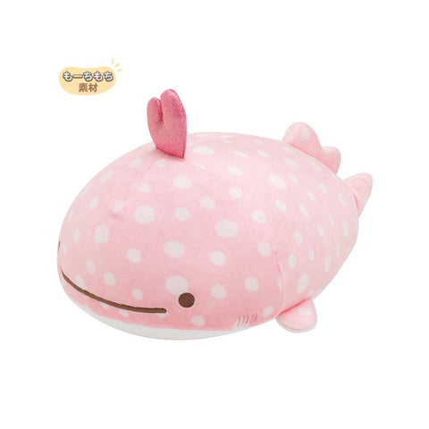 San-X Super Mochimochi Stuffed Toy (S) - Jinbesan Pink / Ice Jellyfish