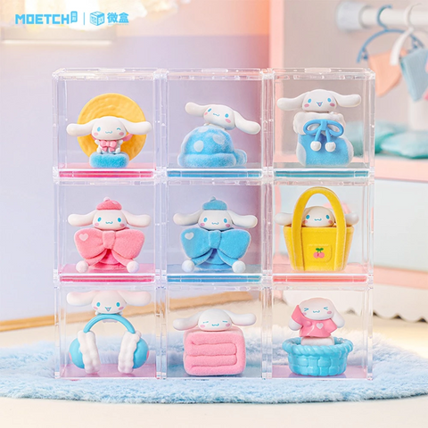 [Moetch x Sanrio] Cinnamoroll Furry Figure Cute Wardrobe MINI Blind Box (Random One)