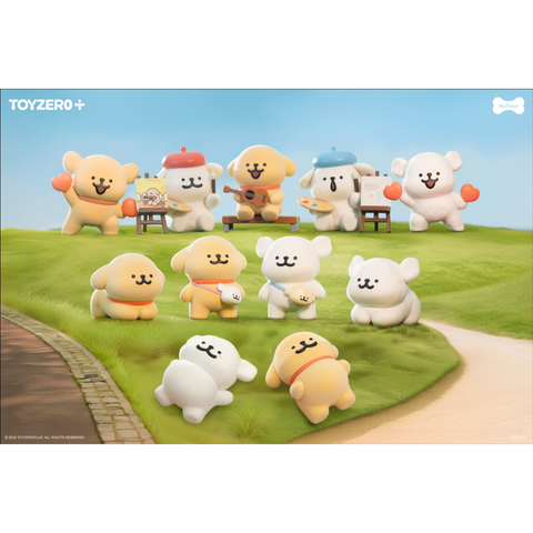 Toyzero Maltese Dog - Friends Forever