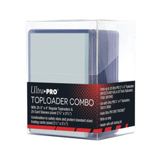 Ultra PRO 25-Count Toploaders & Sleeves Combo with Box