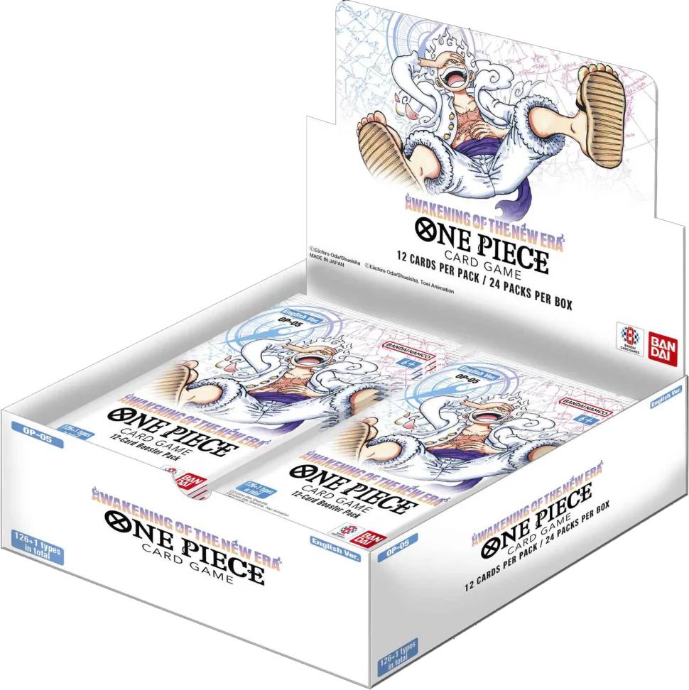 One Piece TCG OP-05 Booster Box - ENGLISH - Awakening of the New Era One Piece TCG OP-05 Booster Box - ENGLISH - Awakening of the New Era