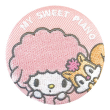 Sanrio Characters Trading Embroidery Can Badge Friends