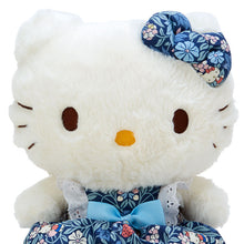 Japan Sanrio Liberty Fabrics Plush Toy - Hello Kitty / Blue