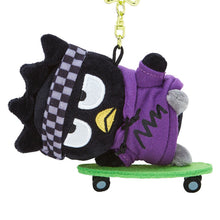 Japan Sanrio Original Mascot Holder - Badtz-maru / Skateboard