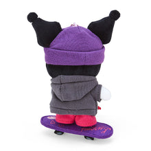 Japan Sanrio Original Mascot Holder - Kuromi / Skateboard