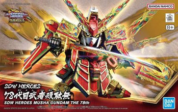 SD GUNDAM WORLD HEROES 36 MUSHA GUNDAM THE 78TH