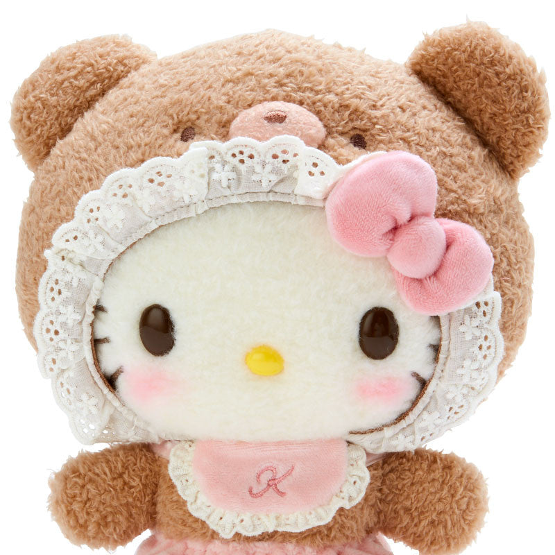 Sanrio Original Plush Toy - Hello Kitty / Latte Bear Baby