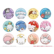 Sanrio Characters Trading Embroidery Can Badge Friends