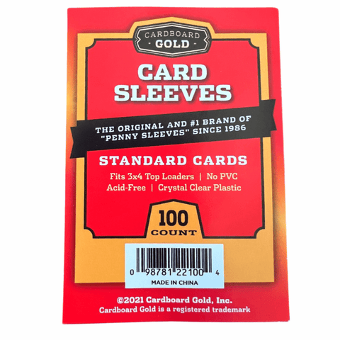 Cardboard Gold - Soft Penny Sleeves (100ct.)