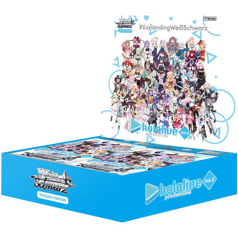 Weiss Schwarz: Hololive Production Vol. 2 Booster Box (ENGLISH Edition)