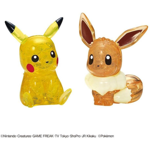 Crystal Puzzle: Pikachu & Eevee 48pcs